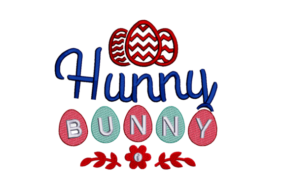 Hunny Bunny Embroidery Design