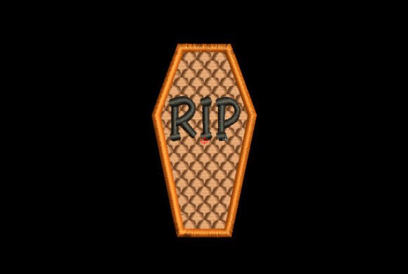 Rip Halloween Embroidery